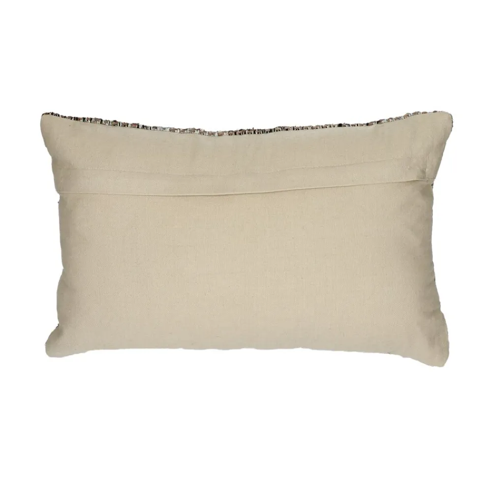 Pomax Coussins-THERESA - coussin - coton - L 50 x W 30 cm - brun