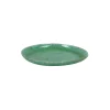 Pomax Vaisselle-TREILLE - assiette apéritif - grès - DIA 17 x H 2 cm - vert