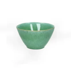 Pomax Vaisselle-TREILLE - bol à céréales - grès - DIA 15 x H 8,5 cm - vert