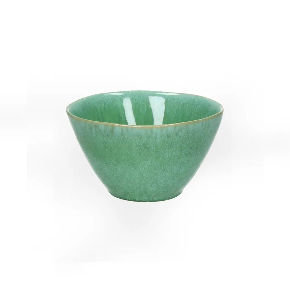 Pomax Vaisselle-TREILLE - bol à céréales - grès - DIA 15 x H 8,5 cm - vert