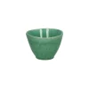 Pomax Vaisselle-TREILLE - mini bol - grès - DIA 10 x H 7 cm - vert