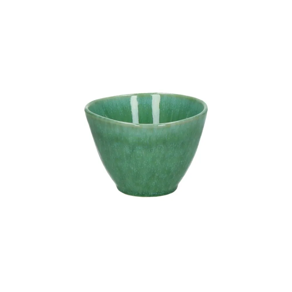 Pomax Vaisselle-TREILLE - mini bol - grès - DIA 10 x H 7 cm - vert