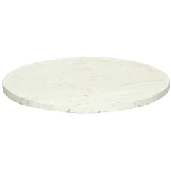 Pomax Concepts Modulaires-TREVI - dessus de table - travertin - DIA 55 x H 2 cm - ivoire
