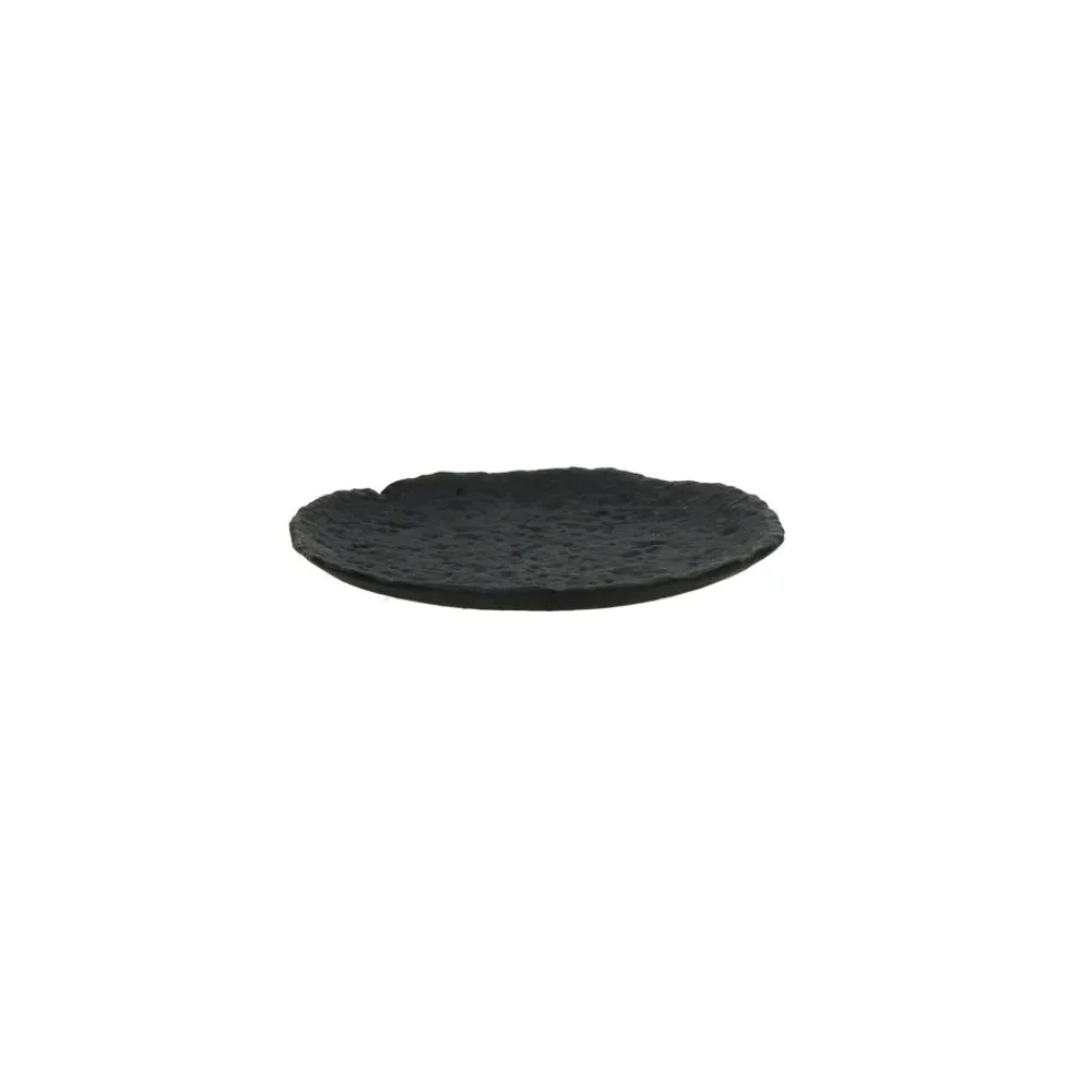 Pomax Bols & Paniers-TROMSO - plat - aluminium - DIA 12,5 x H 1,5 cm - noir