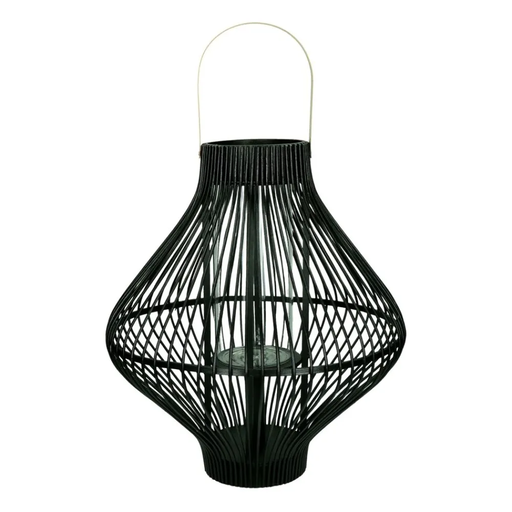Pomax Lanternes-TULA - lanterne - bambou / métal - DIA 45 x H 50 cm
