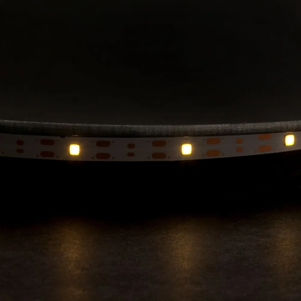 Pomax Miroirs-UTAH - miroir avec lumières led - métal / verre miroir - DIA 30 x H 3 cm - noir