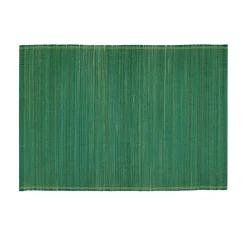 Pomax Linge De Table-VERDE - set de table - bambou - L 48 x W 33 cm - vert