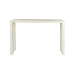 Pomax Consoles-VERONA - console - enduit à la chaux - L 105 x W 40 x H 70 cm - blanc cassé
