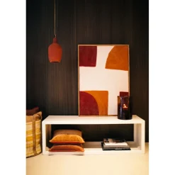 Pomax Étagères-VERONA - étagère - enduit à la chaux - L 135 x W 40 x H 45 cm - blanc cassé