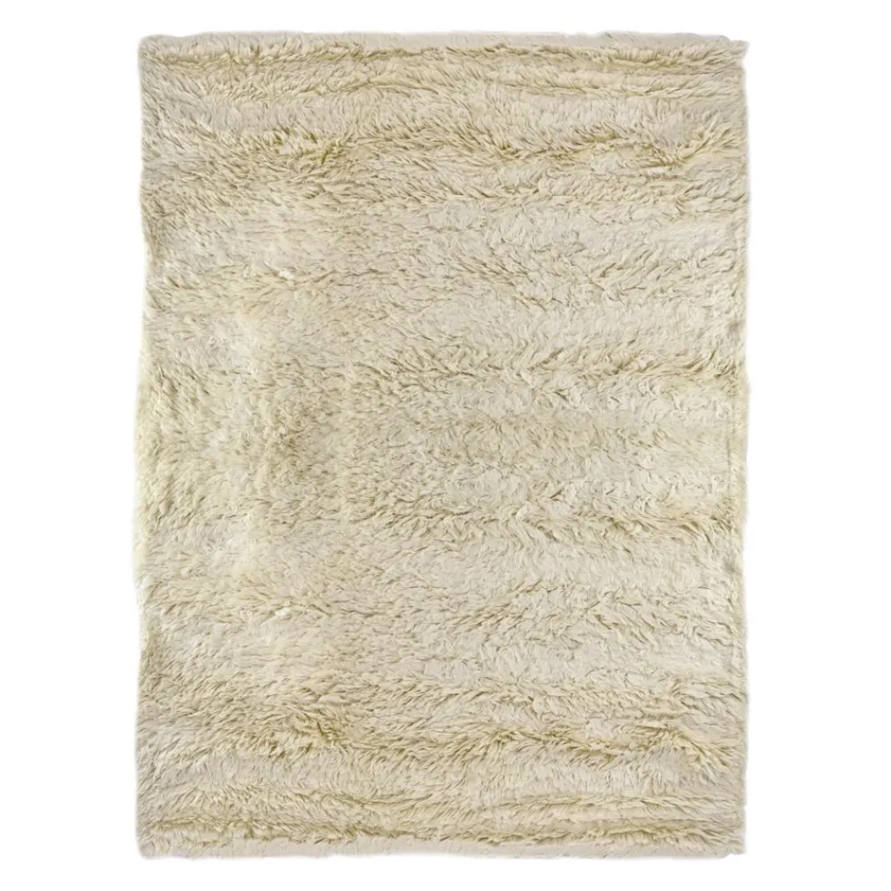 Pomax Tapis-VIAREGGIO - tapis - laine lincoln / coton - L 300 x W 200 cm - blanc