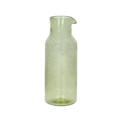 Pomax Carafes-VICO - carafe - verre - DIA 8,5 x H 24,5 cm - olive