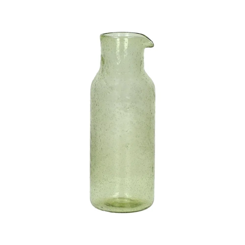 Pomax Carafes-VICO - carafe - verre - DIA 8,5 x H 24,5 cm - olive