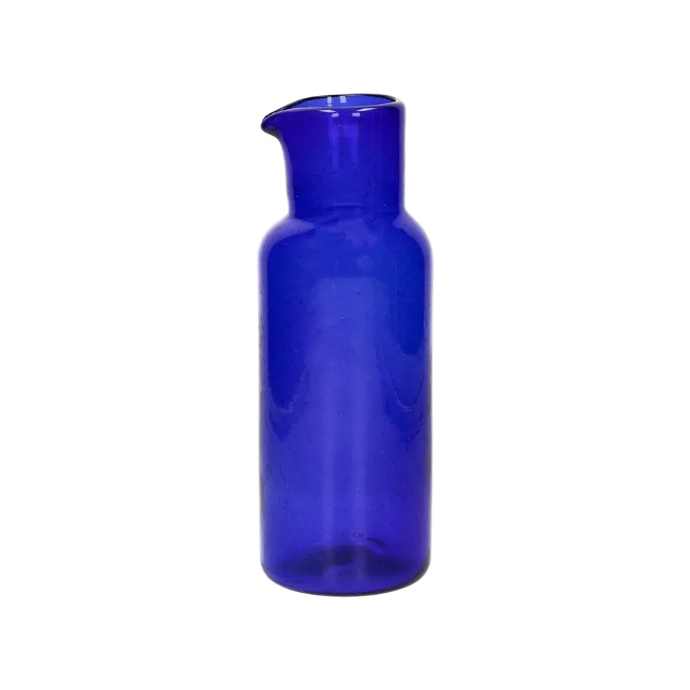 Pomax Carafes-VICO - carafe - verre - DIA 8,5 x H 24,5 cm - bleu