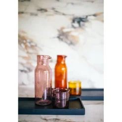 Pomax Carafes-VICO - carafe - verre - DIA 8,5 x H 24,5 cm - ambre