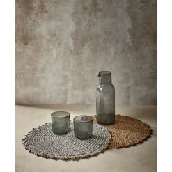 Pomax Carafes-VICO - carafe - verre - DIA 8,5 x H 24,5 cm - fumé