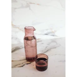 Pomax Carafes-VICO - carafe - verre - DIA 8,5 x H 24,5 cm - figue