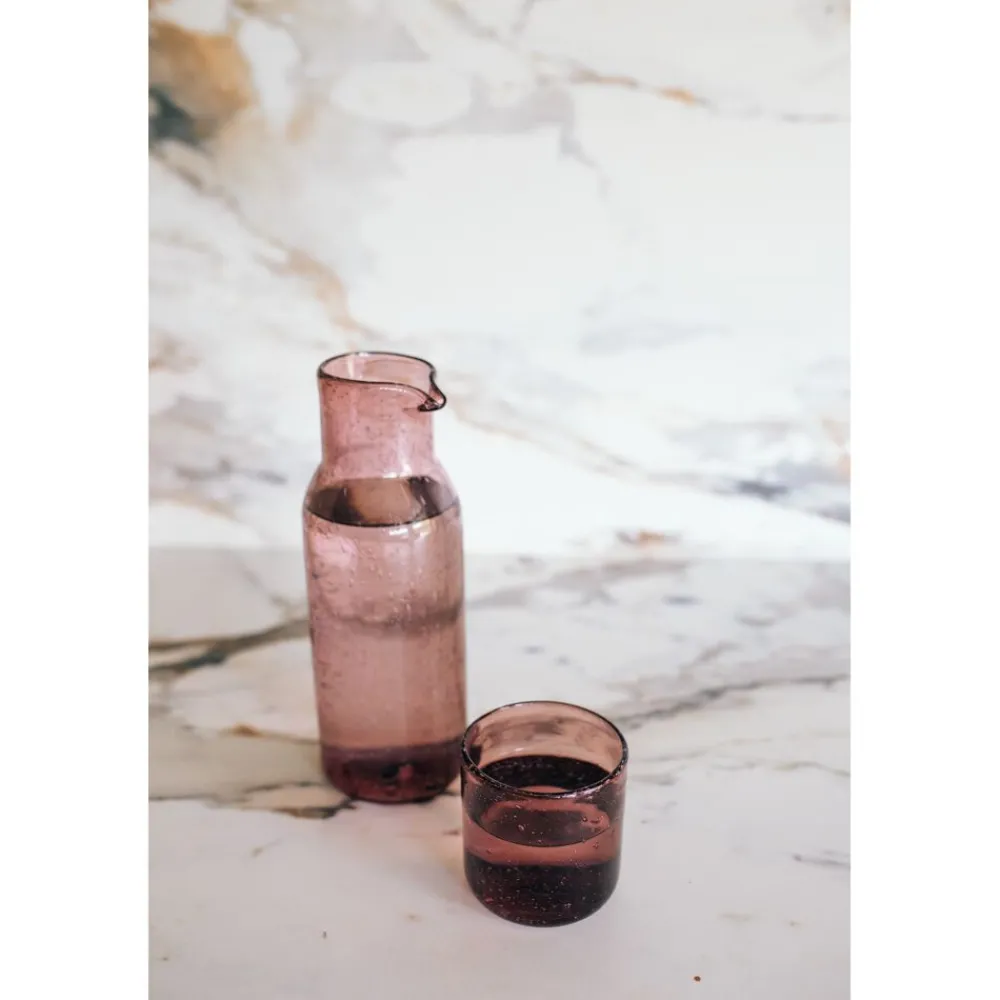 Pomax Carafes-VICO - carafe - verre - DIA 8,5 x H 24,5 cm - figue