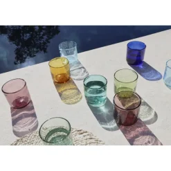 Pomax Verres-VICO - gobelet - verre - DIA 8 x H 8,2 cm - olive