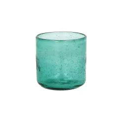 Pomax Verres-VICO - verre à eau - verre - DIA 8 x H 8,2 cm - aqua foncé