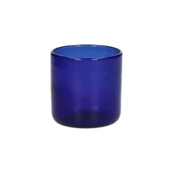 Pomax Verres-VICO - verre à eau - verre - DIA 8 x H 8,2 cm - bleu