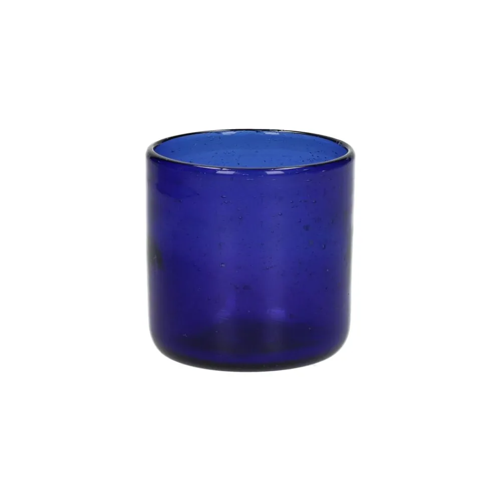 Pomax Verres-VICO - verre à eau - verre - DIA 8 x H 8,2 cm - bleu
