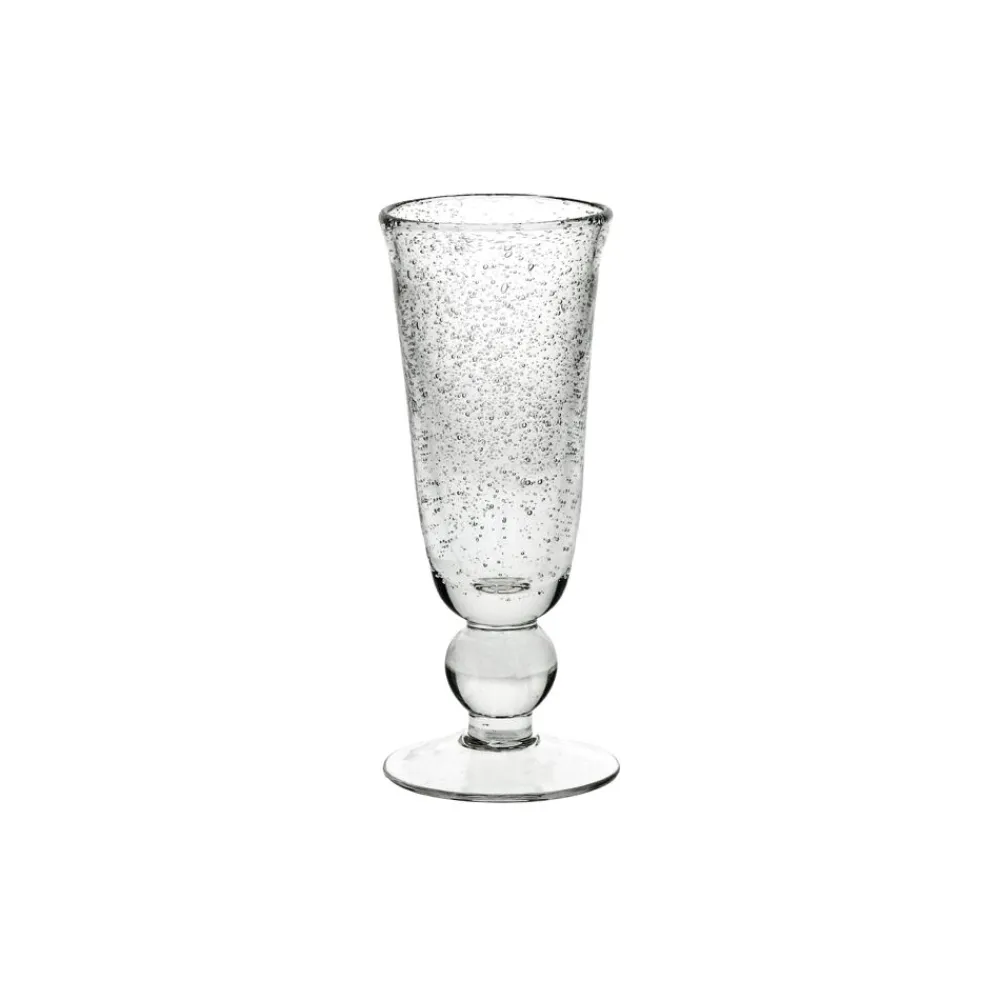 Pomax Verres-VICTOR - flûte à champagne - verre - DIA 7 x H 17 cm - transparent