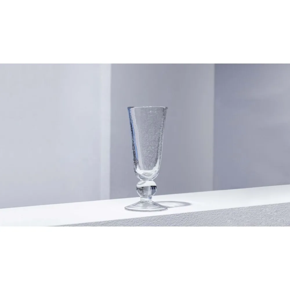 Pomax Verres-VICTOR - flûte à champagne - verre - DIA 7 x H 17 cm - transparent