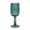 Pomax Verres-VICTORIA - verre à vin - verre - DIA 7 x H 18,5 cm - aqua