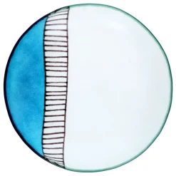 Pomax Vaisselle-VIDRO - plat - verre - DIA 30 x H 6 cm - noir