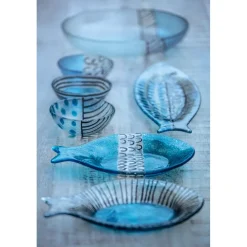 Pomax Vaisselle-VIDRO - plat - verre - DIA 30 x H 6 cm - noir