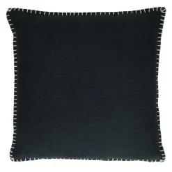 Pomax Coussins-VINCO - coussin - coton - L 45 x W 45 cm - noir