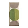 Pomax Tableau / Déco Murale-WOOLY - toile avec cadre - bois de mangier / laine - L 107 x W 46 x H 6,5 cm - mix de couleurs