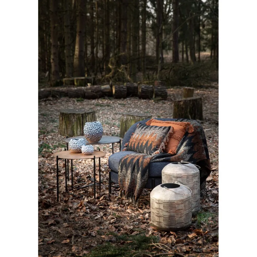Pomax Coussins-WOUT - coussin - coton - L 50 x W 30 cm - mix de couleurs