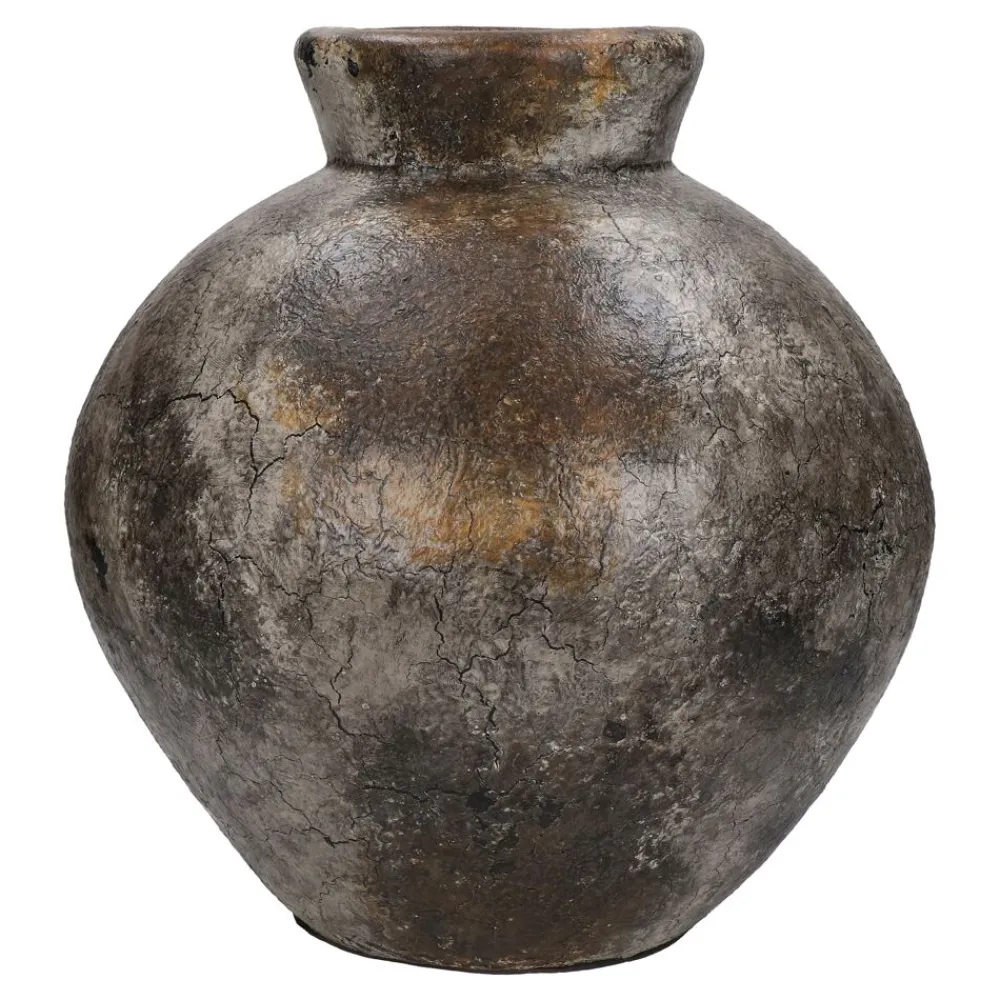 Pomax Vases-YARIM - vase - terracotta - DIA 31 x H 32 cm - multicolore