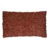 Pomax Coussins-ZAZOU - coussin - bouclé / laine - L 50 x W 30 cm - rouille
