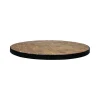 Pomax Concepts Modulaires-ZELLIX - dessus de table - zelliges marocaines - DIA 45 x H 2 cm - caramel