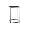 Pomax Consoles-ZEN - sellette - métal - L 46 x W 46 x H 78 cm - noir