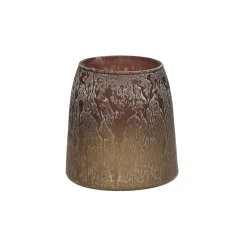 Pomax Photophores / T-lights-ZINGARO - photophore - verre - DIA 12 x H 12 cm - mix de couleurs